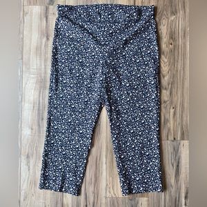 Capri pants cheetah pattern